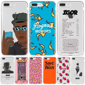 Tyler der Schöpfer Golf IGOR Bienen Silikon Soft Back Phone Case Für iPhone 8 7 6 Plus XS MAX SE XR 11 12 13 14 Mini Pro max