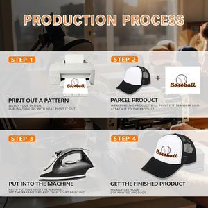 Casquette de baseball brodée avec logo par sublimation, chapeau personnalisé, casquettes de camionneur, haute qualité - Product Image 6