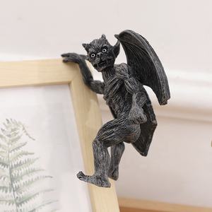 Estatua de monstruo <span class=keywords><strong>fantasma</strong></span> de resina, adornos, alas de demonio de Halloween, decoraciones creativas para el hogar - Product Image 1