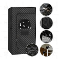 Ensemble de sauna à vapeur complet pour la maison, grand sauna à vapeur pliable de 4 litres, sauna portable pour spa 1 2 personnes