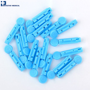 Lancettes stériles jetables EO pour la mesure de la glycémie, ultra-fines, à faible douleur, pour prélèvement sanguin domestique chez les diabétiques - Product Image 1
