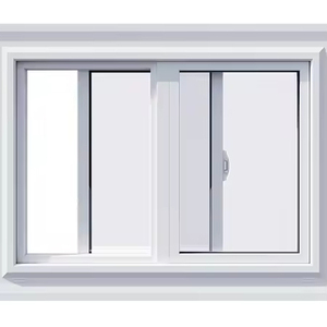 Nouveau design 3 pistes UPVC fenêtre coulissante serrure tirer <span class=keywords><strong>poignée</strong></span> 71X46.5 noir PVC rétractable Patio écran moustique extérieur sous-sol - Product Image 6