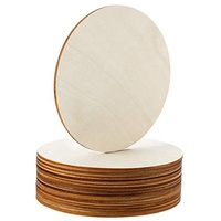 Amazon Bán Chạy Nhất 12 Inch Chưa Hoàn Thành ĐĨA GỖ Vòng Tròn Bằng Gỗ Trống Cho Thủ Công DIY Handmade Dự Án