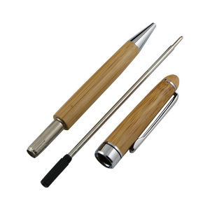 Cadeaux d'<span class=keywords><strong>entreprise</strong></span> publicitaires torsadés stylos à bille en bambou en bois naturel <span class=keywords><strong>pas</strong></span> <span class=keywords><strong>cher</strong></span> avec logo - Product Image 5