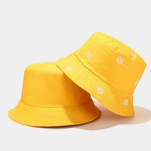 Nuevo Sombrero de Pescador Reversible con Bordado de Margaritas, Unisex, para Verano, Protección Solar, para Parejas, 100% Protección UV - Product Image 4