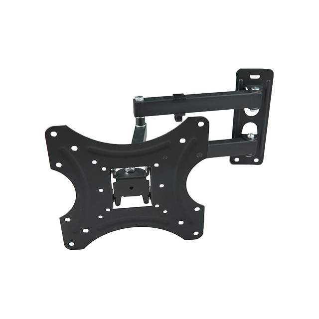 Fixed Manual Metal TV Mounting Bracket with Arm for Desk Use Household