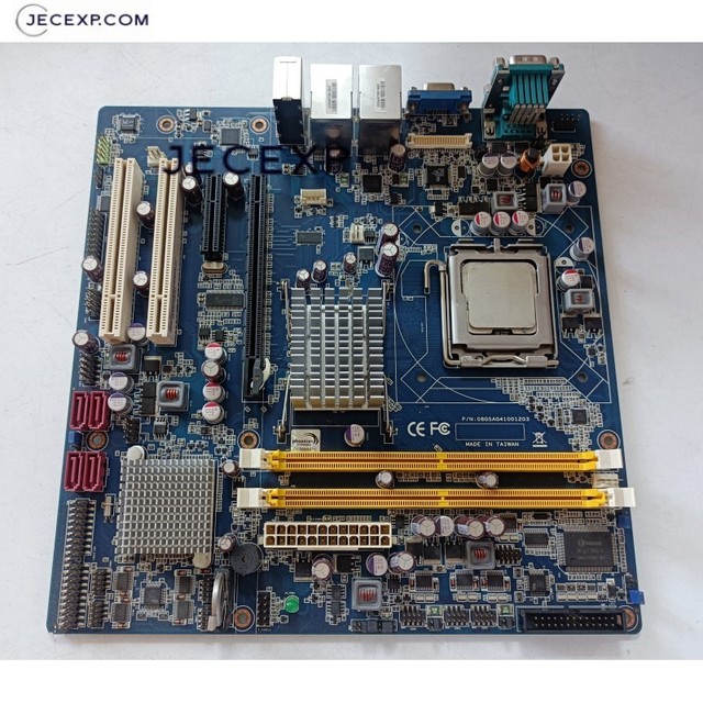 ERX-G41 P/N: 08GSAG41001203 Industrial Computer Motherboard Tested Working