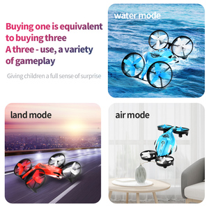 H113 3 en 1 air terre eau quadrirotor <span class=keywords><strong>drone</strong></span> <span class=keywords><strong>sous</strong></span>-<span class=keywords><strong>marin</strong></span> 6 min 30m distance enfants rc passe-temps air <span class=keywords><strong>drone</strong></span> <span class=keywords><strong>mini</strong></span> <span class=keywords><strong>drone</strong></span> volant - Product Image 3