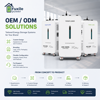 Fuxile Power 16kWh 6200W İstiflenebilir Hepsi Bir Arada ESS Yer Tipi LiFePO4 Enerji Depolama Sistemi Akıllı BMS Ev Tipi Güneş Enerjisi