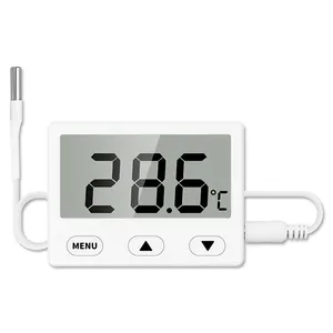 Fish tank thermometer electronic digital display with probe to measure the water temperature high-precision breeding special