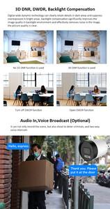 Đầy Đủ Màu Sắc Ánh Sáng Sao AHD Ngoài Trời <span class=keywords><strong>Bullet</strong></span> <span class=keywords><strong>Camera</strong></span> Angalog IP <span class=keywords><strong>Camera</strong></span> Với Màu Sắc Tầm Nhìn Ban Đêm - Product Image 5