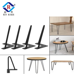 Patas de mesa de Metal de diseño moderno, muebles de horquilla larga para comedor, dormitorio de Hotel o apartamento para mostrador de <span class=keywords><strong>Bar</strong></span>, sofá alto, silla - Product Image 6