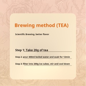 Trà Sữa giảm béo cơ sở trà ô long YAN Hong No.7 pha trộn với trà đen trắng xanh cho tiêu hóa sức khỏe và hỗ trợ giảm cân - Product Image 5