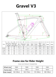 Nouveau vélo <span class=keywords><strong>de</strong></span> route en fibre <span class=keywords><strong>de</strong></span> carbone Wheeltop Gex V3 à 13 vitesses, freins à disque hydrauliques, axe traversant, pneus 700*40c, idéal pour le gravel - Product Image 3