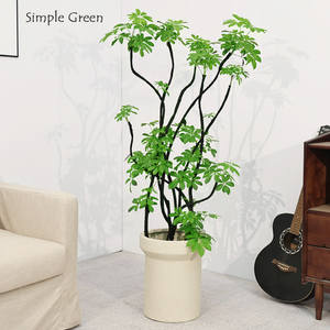 <span class=keywords><strong>Maceta</strong></span> Nórdica Minimalista para Sala de Estar, Balcón, Pasillo, de Gran Calibre, Tipo Pata de Pato, Cilíndrica Recta, para Exteriores YX141 - Product Image 3