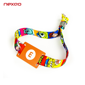 Nfc Mini tag vải Vòng đeo tay thoải mái RFID dây đeo cổ tay với kích cỡ khác nhau cho thành viên thẻ kinh doanh thanh toán - Product Image 3