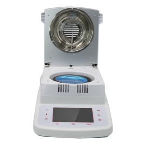 DHS-16 식품 농업 산업 0.00 ~ 100% 수분 범위 160C 할로겐 램프 수분 분석기 - Product Image 5