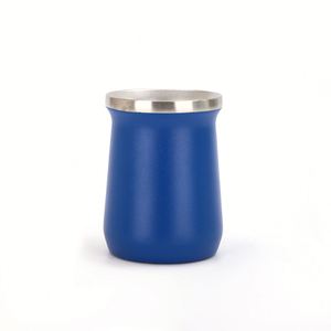 Regalo Corporativo, Vaso de Acero Inoxidable de 240 ml para Yerba Mate, Logotipo Personalizado con Impresión en Serigrafía, Taza Metálica Aislada - Product Image 4