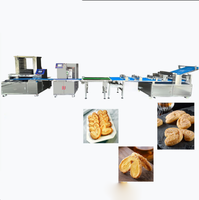 Machine automatique de fabrication de biscuits Palmier Machine à croustiller les papillons Ligne de production de biscuits Palmier Machine Palmier