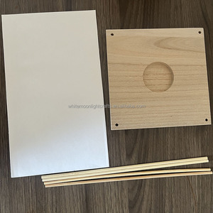 Lanterne Galleggianti Cinesi Artigianali in Legno con Candela e <span class=keywords><strong>Carta</strong></span> Biodegradabile Fabbricazione all'Ingrosso - Product Image 5