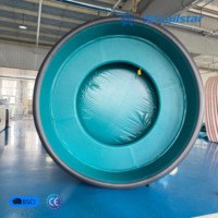 Aufblasbarer Outdoor-Whirlpool mit Sitzbank, 0,9 mm PVC, Hot Tub Spa Pool, ODM OEM Fabrik Großhandel, Großer Lagerbestand