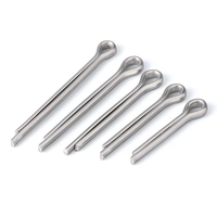 Kit de goupilles fendues pour équipement de convoyage, en acier inoxydable 316, tailles de 2 mm à 8 mm, norme GB 91, pour la fixation de chaînes et de pignons