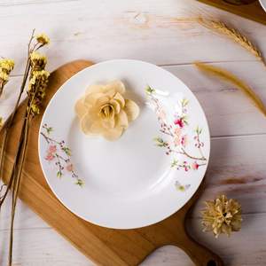 สไตล์ยุโรป! ชุดเซ็ทพอร์ซเลนพร้อมอุปกรณ์บนโต๊ะอาหาร,เครื่องเคลือบดินเผาชั้นดีลายครามทรงสี่เหลี่ยมจำนวน20ชิ้น - Product Image 4