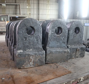 Cao crôm hợp kim búa đầu đúc các bộ phận sắt cho máy nghiền giả mạo chế biến cho máy móc KHAI THÁC MỎ - Product Image 5