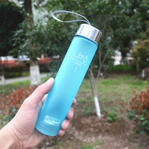 Hot Sales Bpa Free <b>Plastic</b> Frosted H2O Water <b>Bottle</b> a <b>Small</b> Water <b>Bottle</b> That Fits in a Backpack and Is Easy to Carry Outside - Product Image 5
