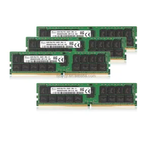 Orijinal SK Hynix 64GB 4DRx4 2933MHz 2400MHz PC4-3200AA ECC REG 3200MHz RAM DDR4 Server sunucu için uygun bir fiyata