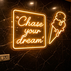 Letrero de Neón LED de Cristal Songwen, Diseño de Logotipo Personalizado, Entrega Rápida, Sin Pedido Mínimo, Resistente al Agua IP67, Garantía de 2 Años, para Fiestas, Bodas, Cumpleaños - Product Image 1