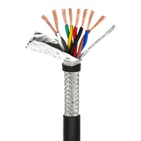 Cable de Control Apantallado H05VV5-F H07VV5-F RVVP 10 12 16 20 24 Hilos 0.2-0.75mm² Cobre PVC CE 300/500V 450/750V