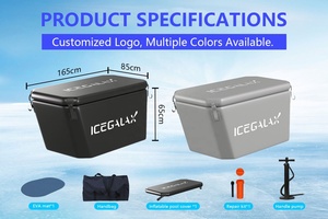 Meilleure baignoire inclinée avec impression de logo gratuite, ensemble de bain froid, baignoire de plongée froide de 8 cm d'épaisseur avec refroidisseur d'eau - Product Image 5