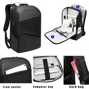 OEM Custom Fashion Waterproof Laptop <b>Backpack</b> Oxford Cloth <b>Large</b> Capacity Anti Theft Travel Men Business <b>Backpacks</b> With USB - Product Image 6