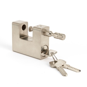 थोक कस्टम लोगो भारी शुल्क आयत लोहे के पैडलॉक वाटरप्रूफ-चोरी रोधी टिकाऊ कंप्यूटर होटल के घरों के लिए - Product Image 1