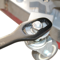 14-22/8-13 clé à bague universelle auto-serrante de 3.5mm d'épaisseur outils de réparation Double extrémité clé multifonction universelle