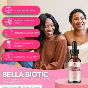 Gotas Prebióticas para Mujeres con Vitamina D3+K2, Apoyo para la Salud Digestiva, Botella de 30 ml, Venta Directa de Fábrica en China - Product Image 4