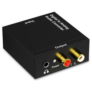 Convertidor <span class=keywords><strong>de</strong></span> <span class=keywords><strong>Audio</strong></span> Digital <span class=keywords><strong>a</strong></span> Analógico Coaxial <span class=keywords><strong>de</strong></span> Aleación <span class=keywords><strong>de</strong></span> Aluminio R/L <span class=keywords><strong>de</strong></span> 3.5 - Product Image 3
