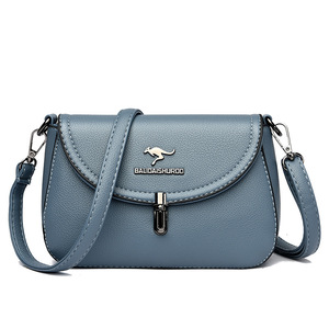 Sacs à main tendance pour femmes, pochettes en cuir PU souple, sacs à bandoulière multi-poches pour femmes - Product Image 1