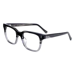 2023 New Collection Square Acetate Glasses Optics Frames Optical Glasses For Men Women