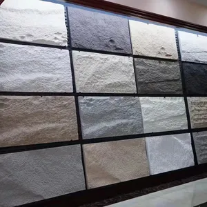 New Design Indoor Stone Wall Polyurethane Exterior Wall Faux Stone Panel Brick Siding Cladding