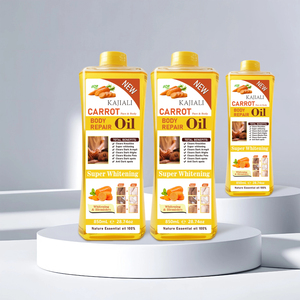 Olio da Massaggio per il Corpo al Miele di Carota Puro al 100% KAJIALI, Fresco Super Sbiancante, Riparatore per il Corpo, Riduce Macchie Scure, Nocche, Ascelle, Idratante - Product Image 3