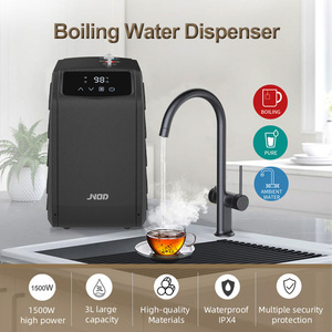Electrodoméstico de cocina Grifos mezcladores de agua caliente hirviendo debajo del fregadero Caldera de agua Acero inoxidable 4 en 1 Cerámica contemporánea Pulida 3L - Product Image 2