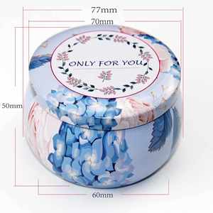 Offre Spéciale – Boîte Ronde en Fer Blanc de 4 oz pour Thé, Bonbons, Cadeaux, Bougies Parfumées – Recyclable, Design Créatif, Promotionnel - Product Image 3
