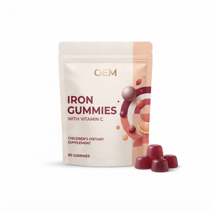 OEM ODM Gummies de fer pour enfants 7mg 60 unités Fournisseur en gros sous marque privée - Product Image 1