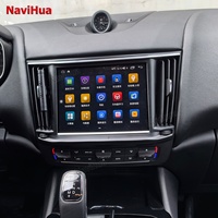 NaviHua Nouveau Système Multimédia Stéréo pour Maserati Levante 2016-2020 Autoradio Android Écran Tactile 8,4'' Unité Centrale Automobile Améliorée
