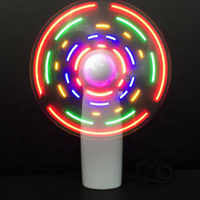 Ventilatori LED Portatili Programmabili con Messaggio Personalizzato, Display Logo per Matrimoni e Concerti, Ventilatore Pubblicitario Luminoso