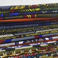 Nouveau motif de tissu parapluie au design tendance, imprimé wax africain, imprimé hollandais, brocart, tissé en trame, uni, type fil peigné