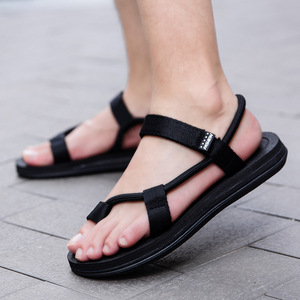 Sandali sportivi sportivi da uomo comodi pantofole regolabili supporto arco piatto impermeabile per spiaggia estate punta aperta - Product Image 4