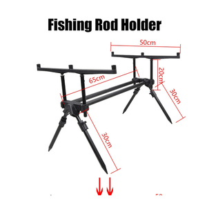 Venta al por mayor de aluminio <span class=keywords><strong>3</strong></span> vaina de caña de pescar para 1 caña de pesca de carpa vaina de caña de pescar para carpa - Product Image 5